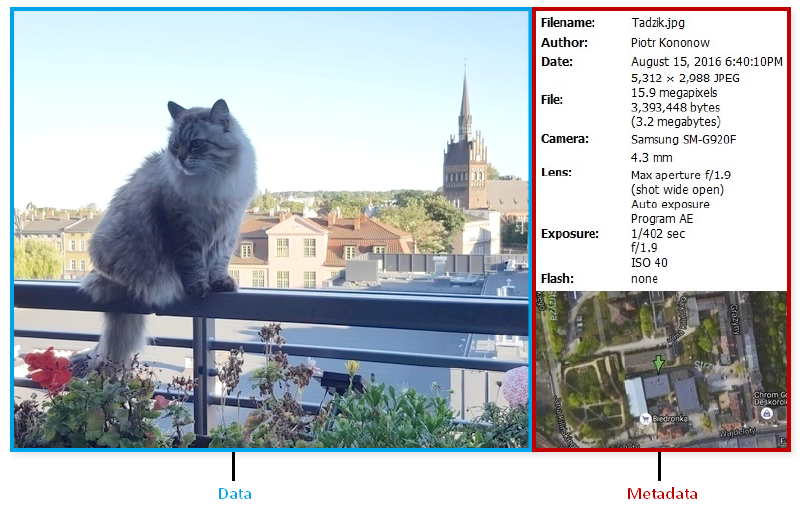 Exemple pour une photo